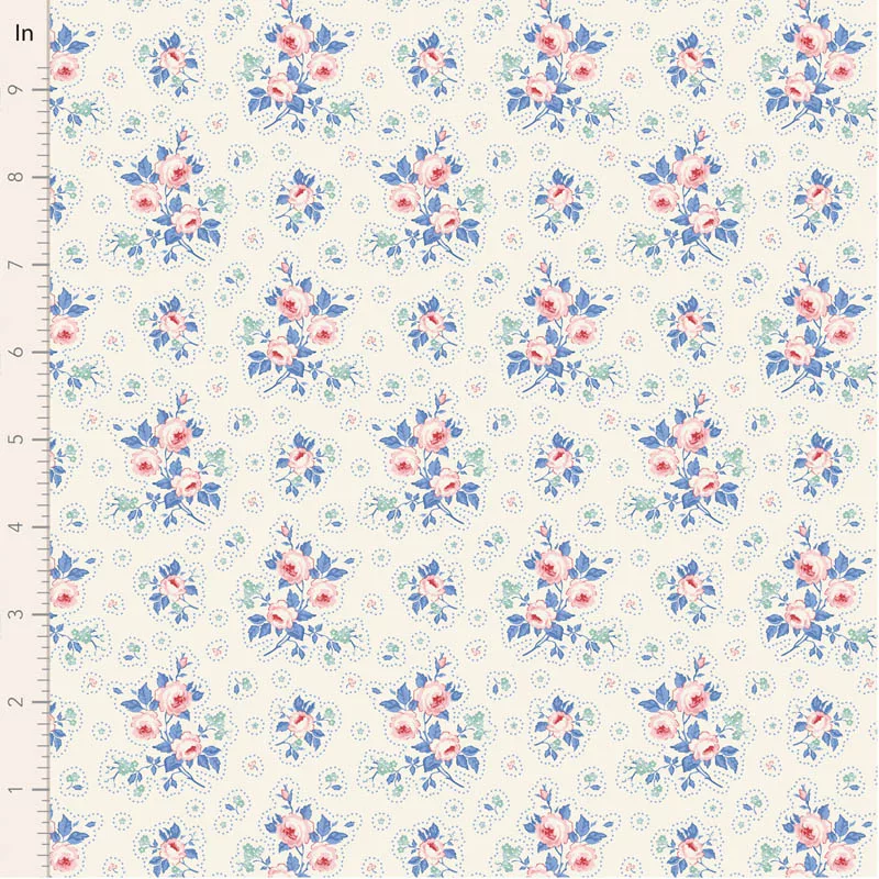 Tilda ‘Something Blue’ - 27 Strip Jellyroll - Image 22