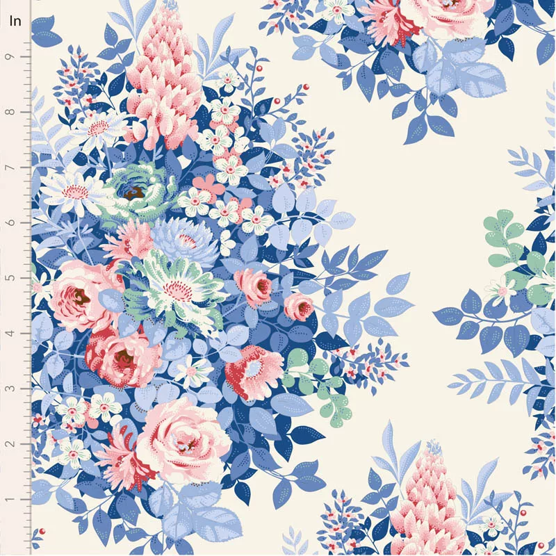 Tilda ‘Something Blue’ - 27 Strip Jellyroll - Image 24