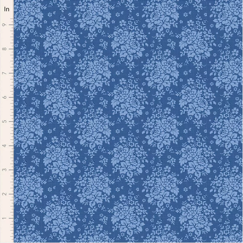 Tilda ‘Something Blue’ - 27 Strip Jellyroll - Image 37
