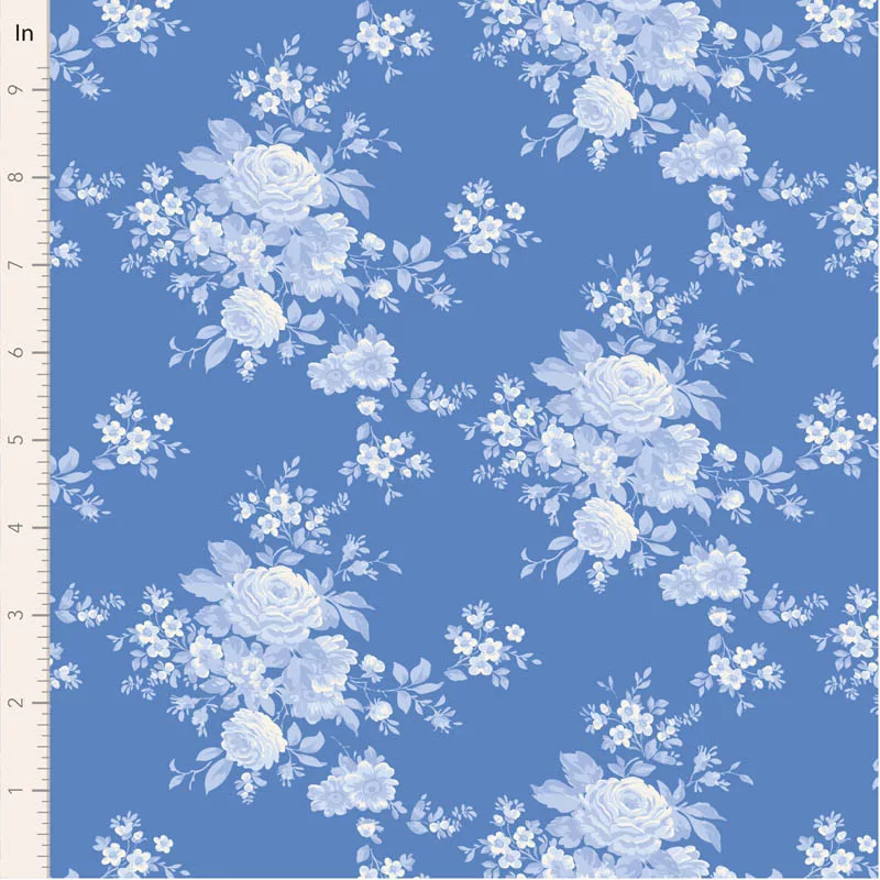 Tilda ‘Something Blue’ - 27 Strip Jellyroll - Image 38