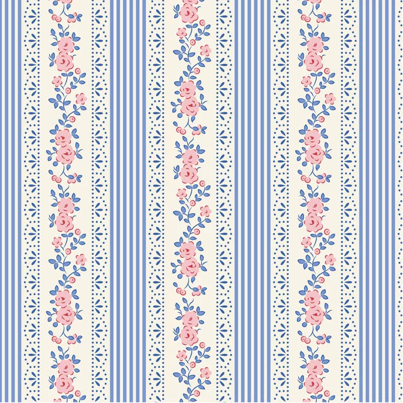 Tilda ‘Something Blue’ - 7 Fat Quarter Bundle (Blenders) - Image 9