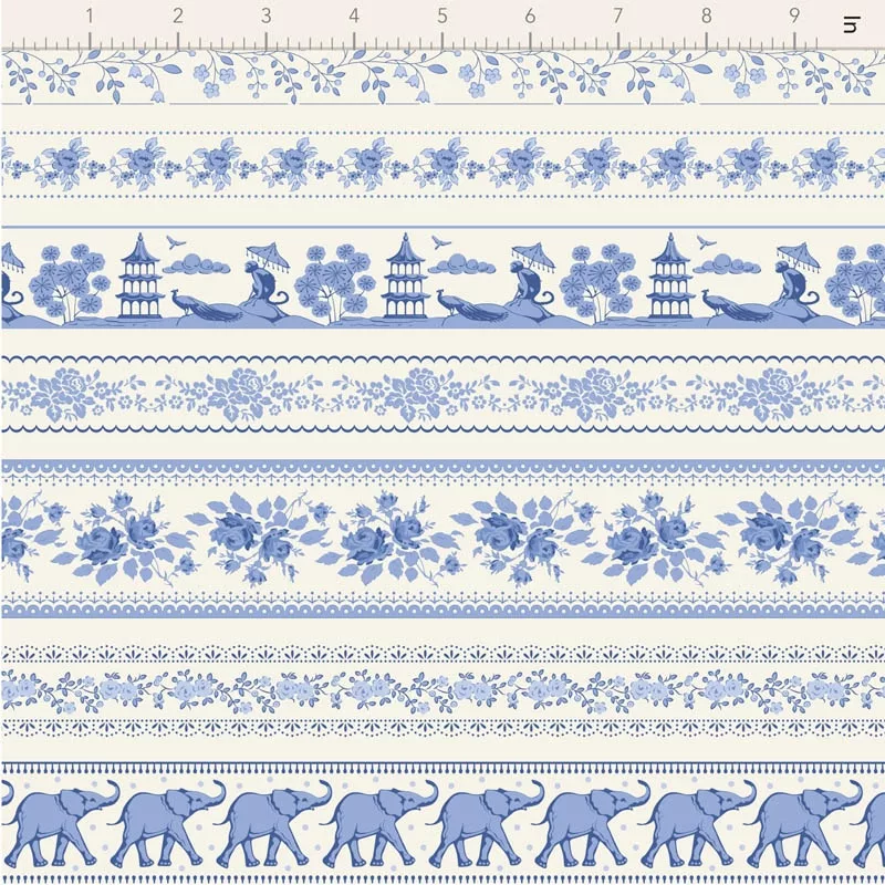 Tilda ‘Something Blue’ - 7 Fat Quarter Bundle (Blenders) - Image 14