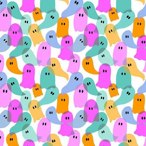 ‘Ghostly Garden’ - Bitty Gingham Pink - Image 7