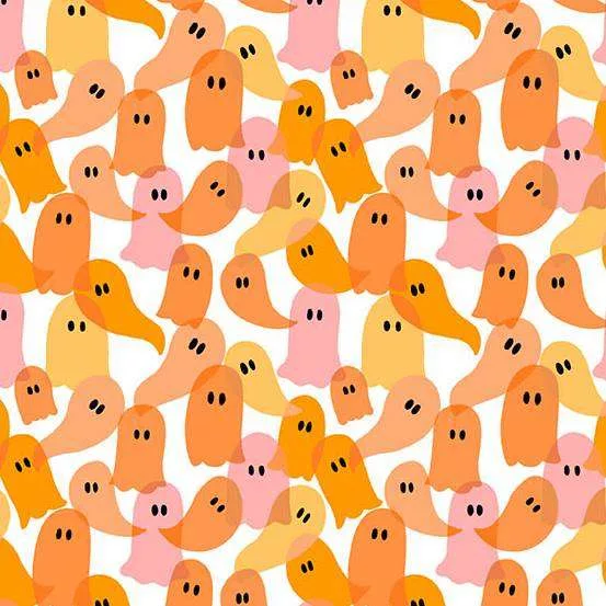 ‘Ghostly Garden’ - Bitty Gingham Pink - Image 14