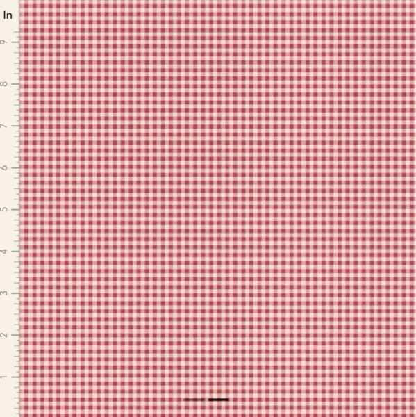 Tilda ‘Creating Memories’ - Gingham Red - Image 2