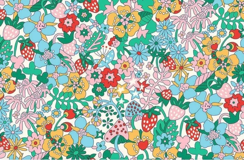 Liberty ‘Everlasting’ - Flowertop Forest - Bright