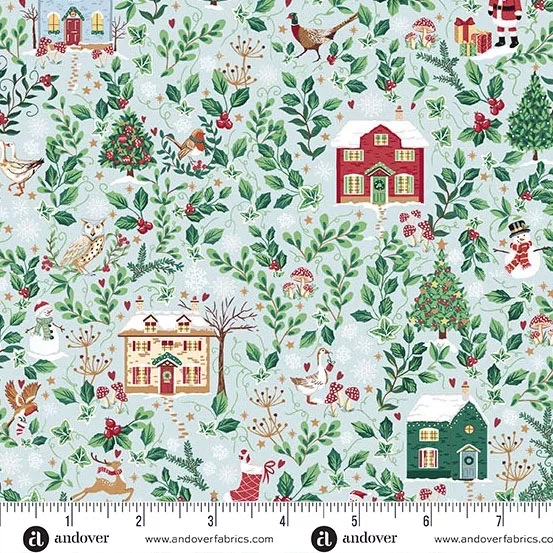 ’Country Christmas’ - 13 Fat Quarter Bundle - Image 18