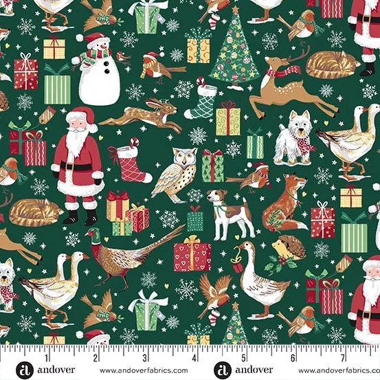 ’Country Christmas’ - 13 Fat Quarter Bundle - Image 19