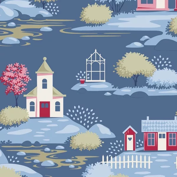 Tilda ‘Village Life’ - Village Blue
